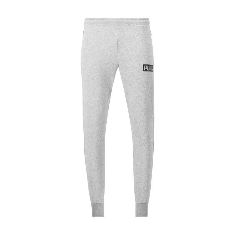 Joggingbroek voor heren grijs met print