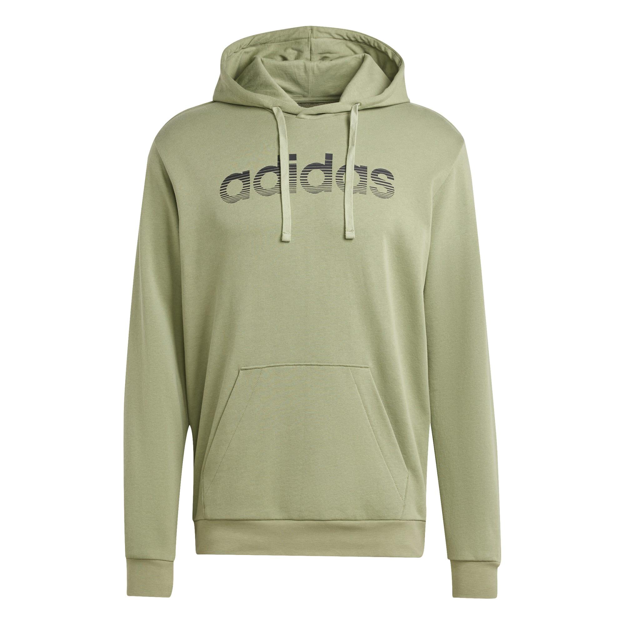 SWEAT-SHIRT A CAPUCHE DE FITNESS SOFT TRAINING ADIDAS HOMME VERT 3/5