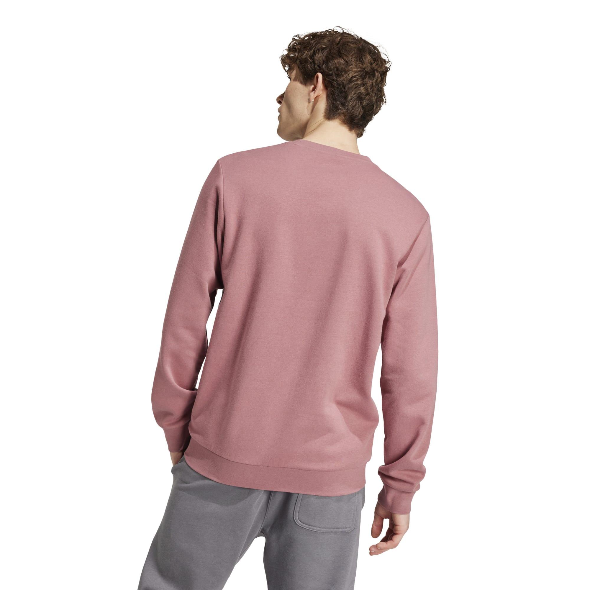 ADIDAS Sweatshirt Herren weich - rot  6/6