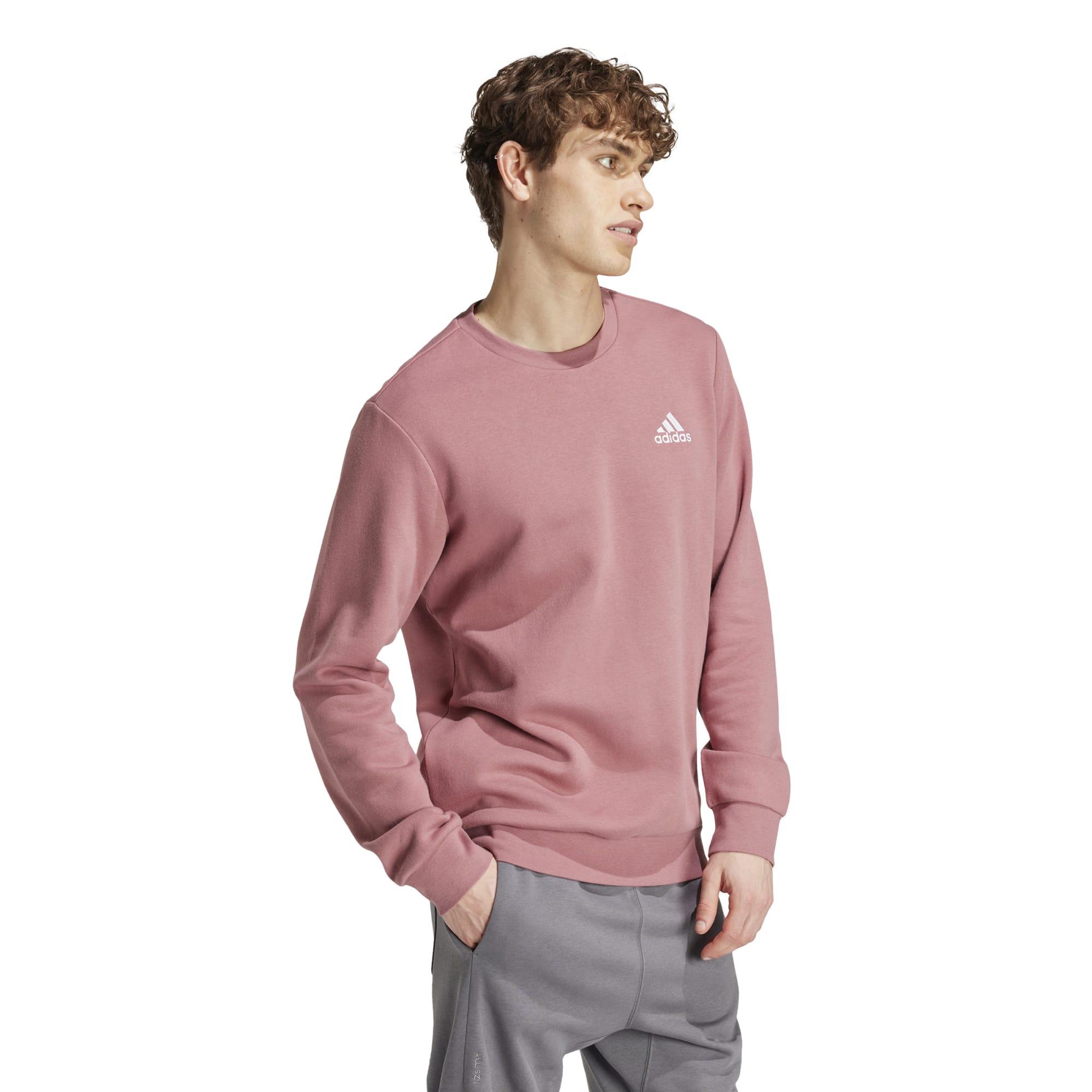 ADIDAS Sweatshirt Herren weich - rot  4/6