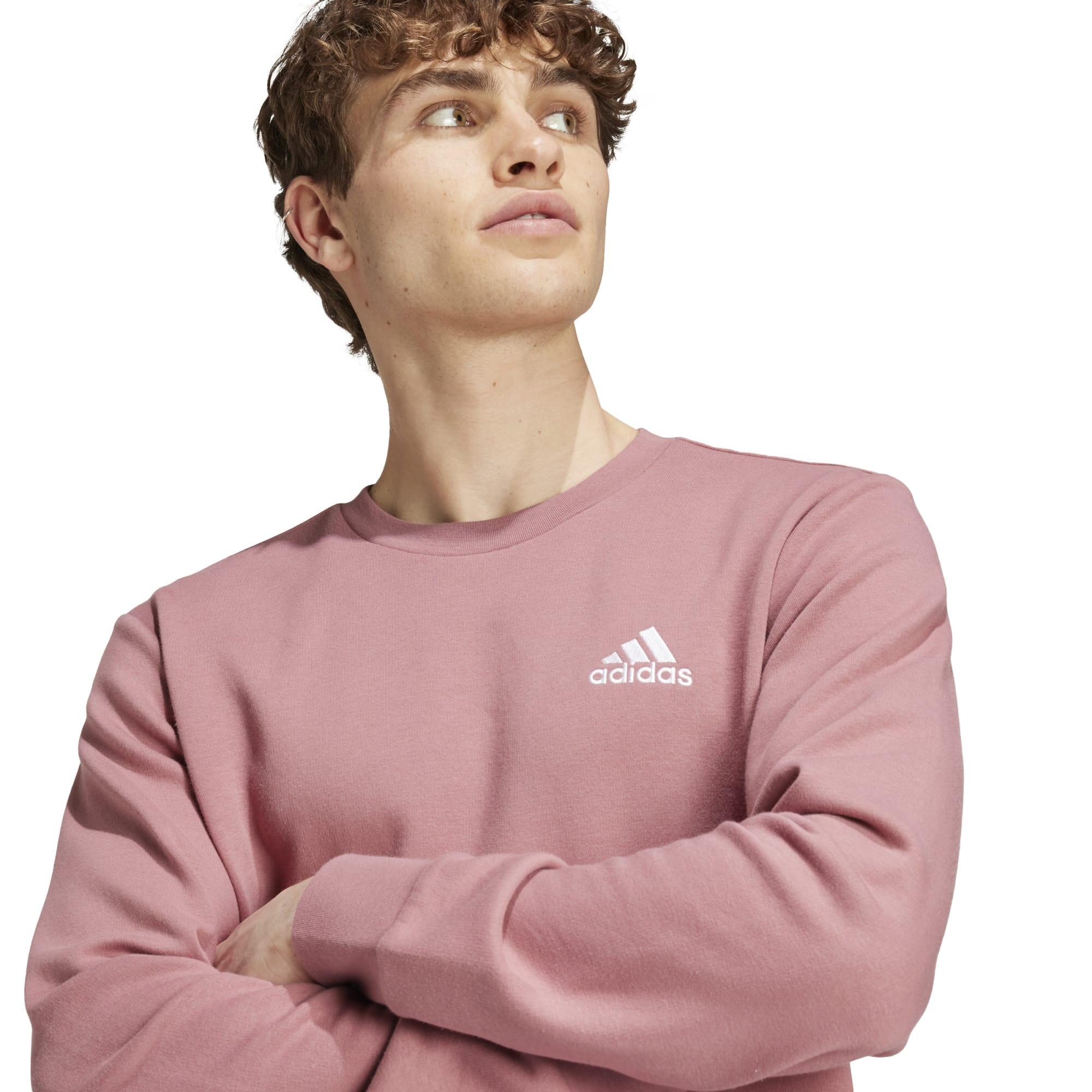 ADIDAS Sweatshirt Herren weich - rot  3/6