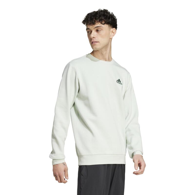 Felpa ADIDAS uomo palestra leggera verde