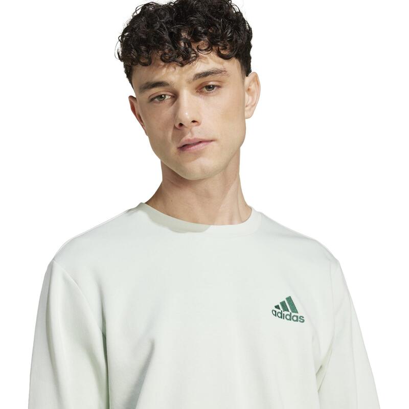 Felpa ADIDAS uomo palestra leggera verde