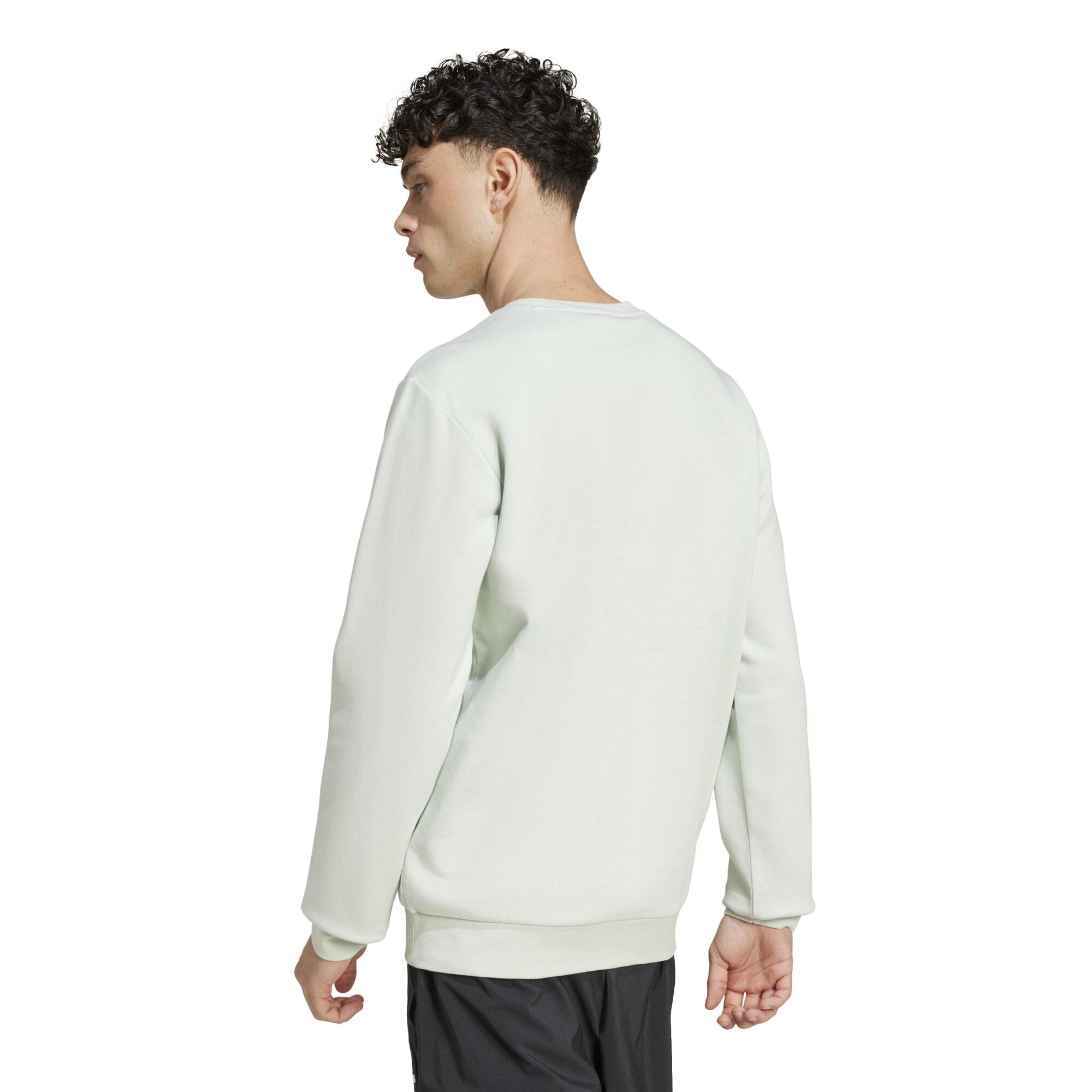 SWEAT-SHIRT DE FITNESS SOFT TRAINING ADIDAS HOMME VERT 4/6