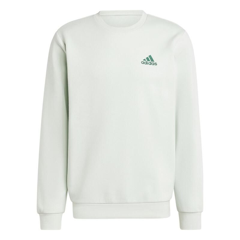 Felpa ADIDAS uomo palestra leggera verde