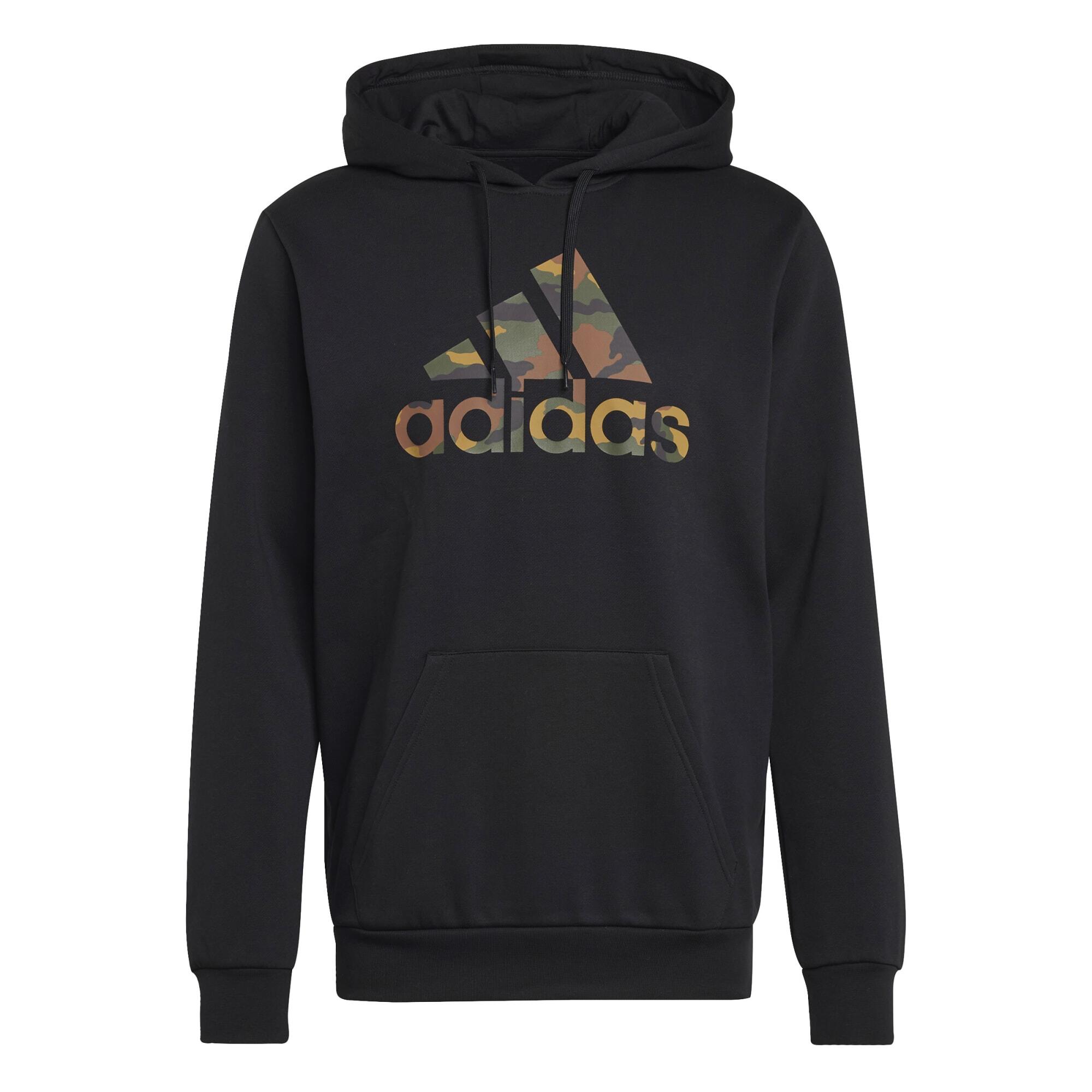 HERENHOODIE VOOR FITNESS EN SOFT TRAINING CAMO ZWART 5/6