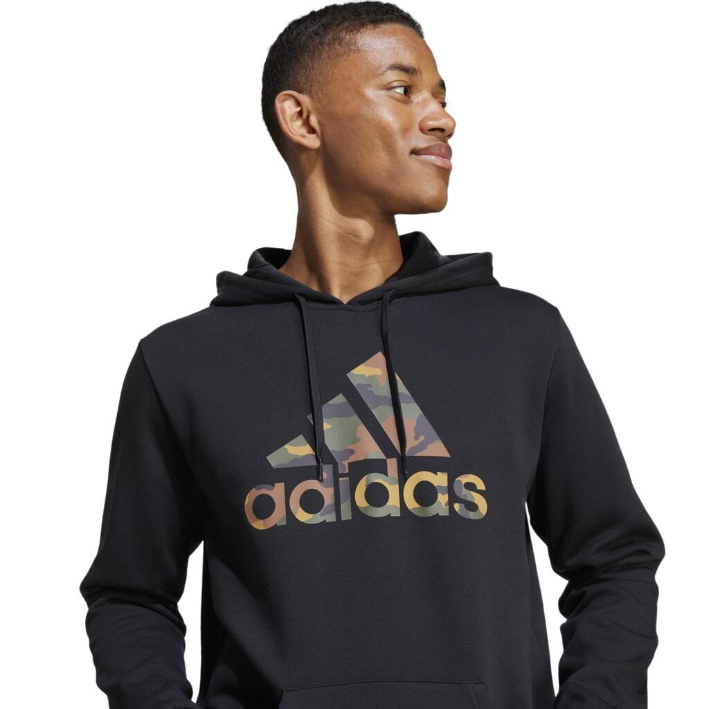 ADIDAS Kapuzenpullover Herren weich - Camo silbergrau 