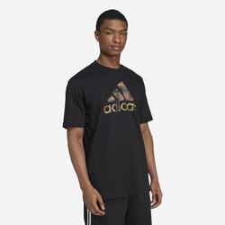 T-SHIRT CAMO DE FITNESS SOFT TRAINING ADIDAS HOMME BLANC