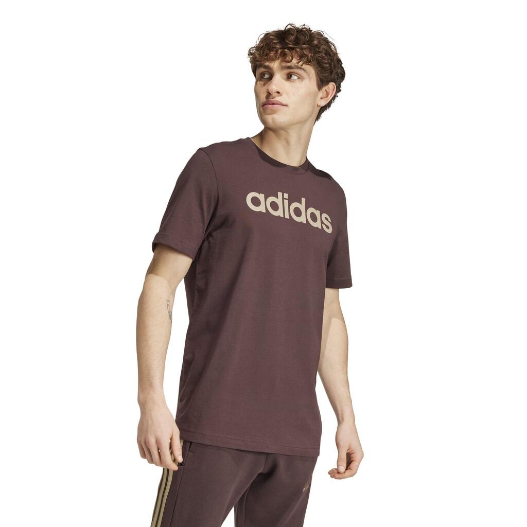 Men's Fitness T-Shirt Soft Training - Brown