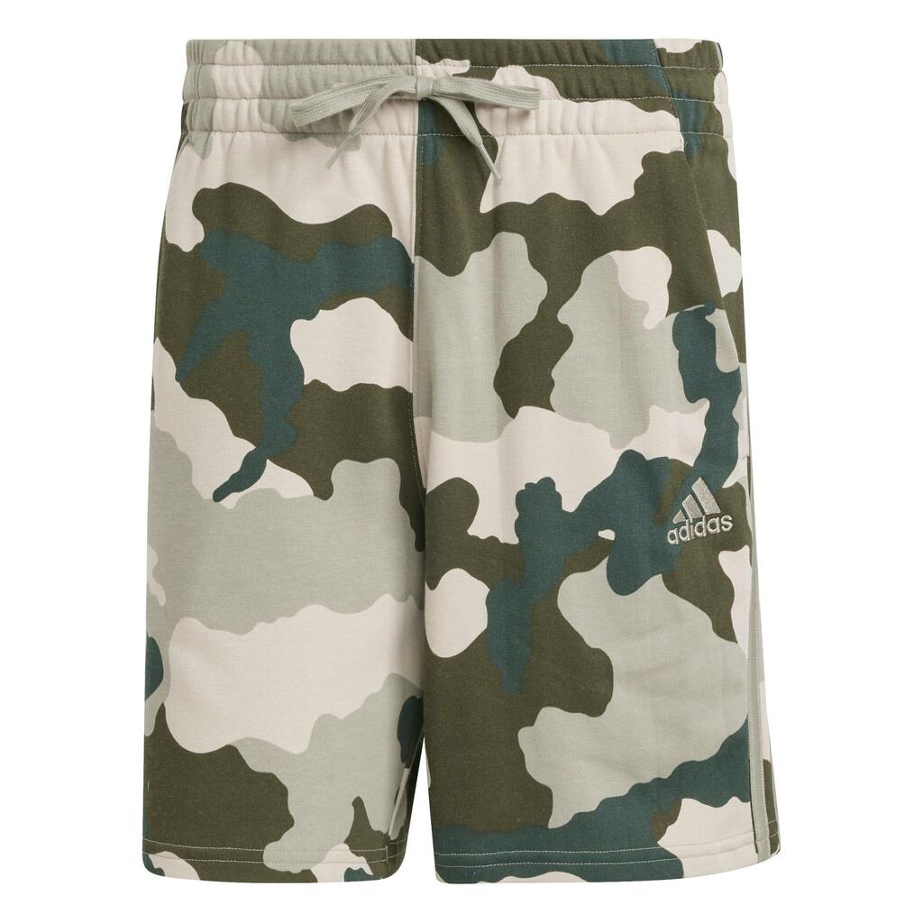 Men's Fitness Shorts Soft Training - Green Camo