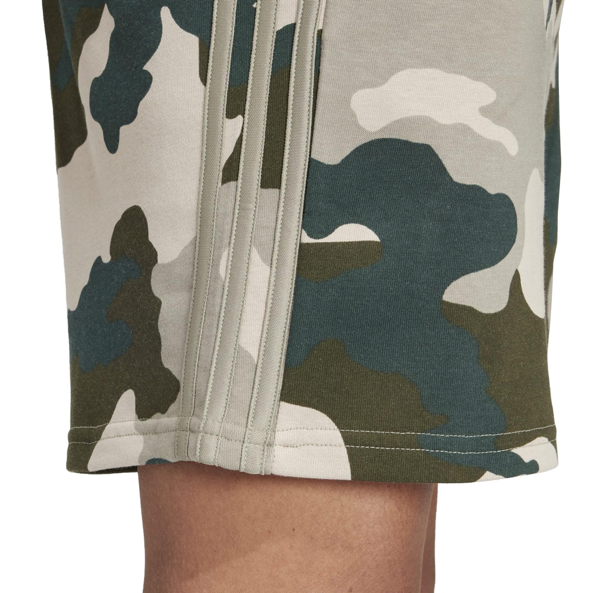 SHORT CAMO DE FITNESS SOFT TRAINING ADIDAS HOMME VERT 4/6