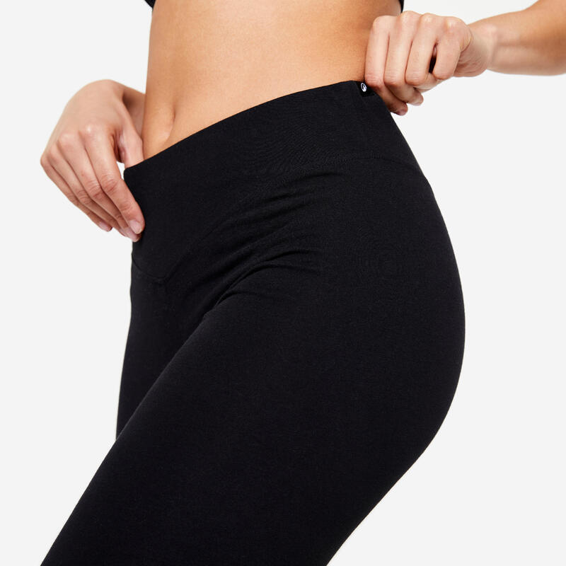 Colanţi Slim Fitness Negru Damă