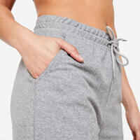 Women's Cotton Jogging Bottoms - Grey