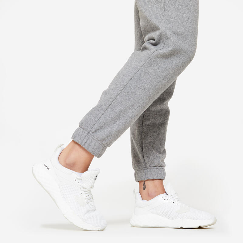 Jogginghose Damen Regular - Essentials 500 grau 