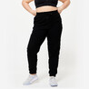 Women's Trackpant Jogger 500 For Gym- Black