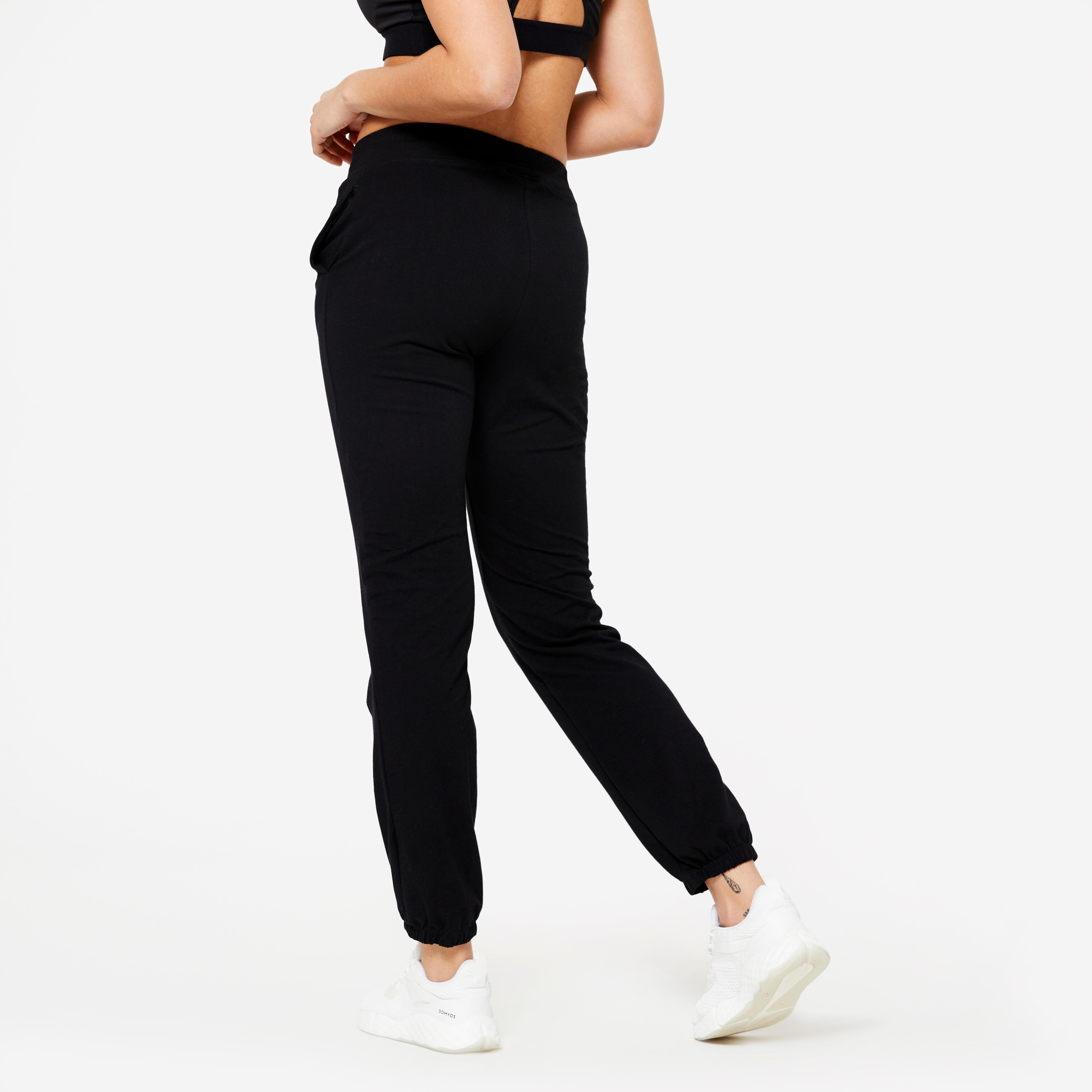 Pantalon de sport femme – 100 noir - DOMYOS