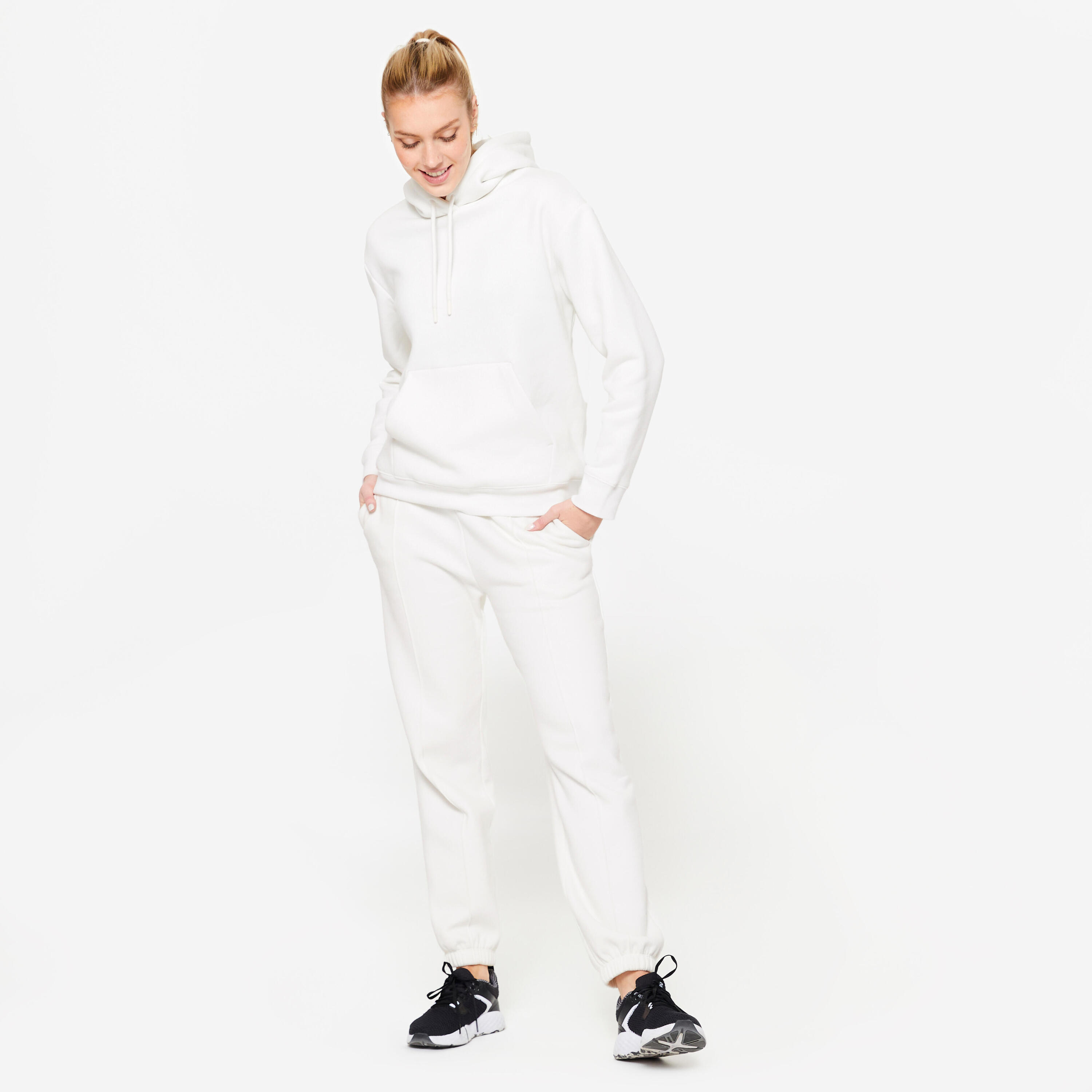 Ropa Deportiva Pantalon Chandal Blanco Decathlon Pantalones