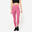 Shaping legging hoge taille dames hibiscusroze