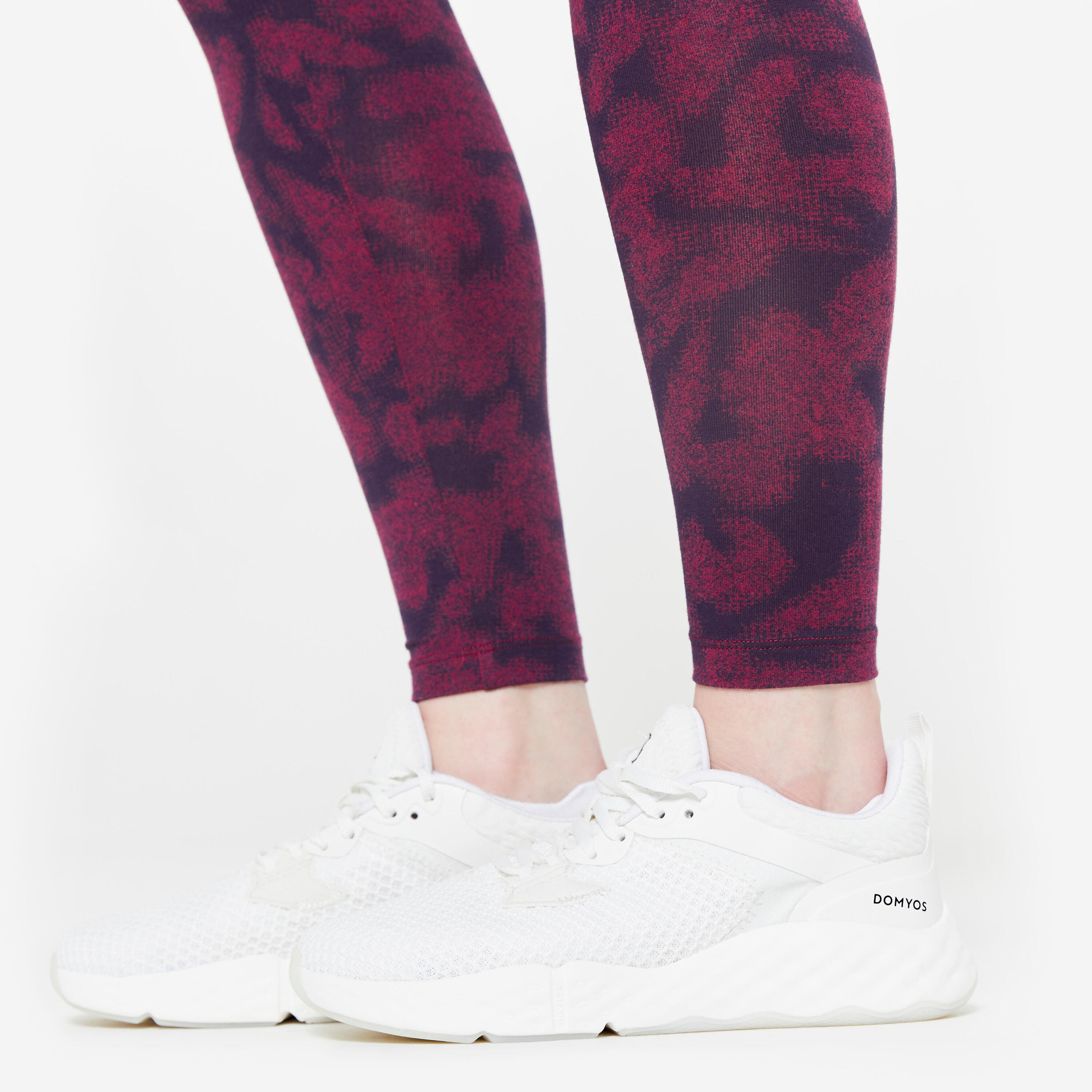Women's Cotton Fitness Leggings - Cherry Purple 6/6