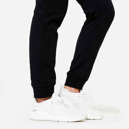 Women's Slim-Fit Jogging Bottoms - Black