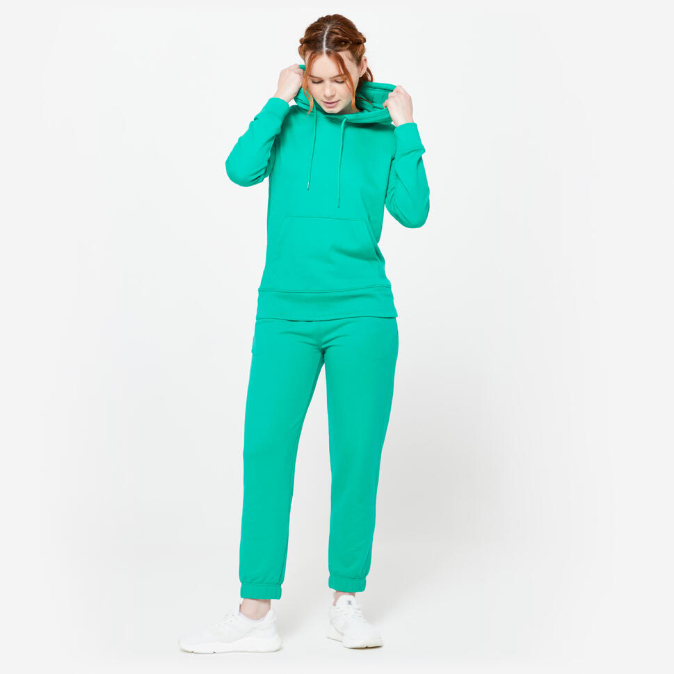 Bluza z kapturem damska Domyos Gym & Pilates