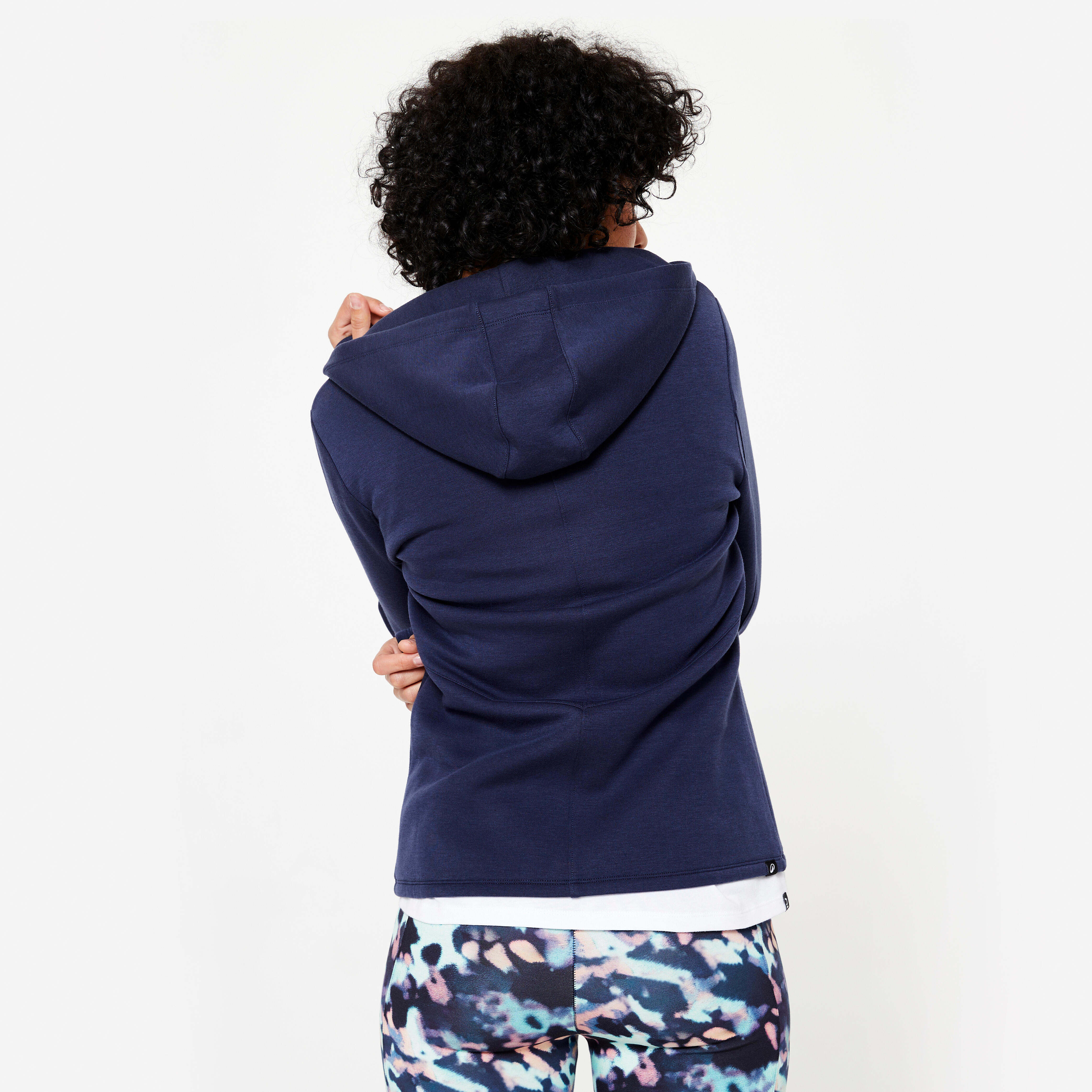 Chandail à capuchon à fermeture à glissière femme – 500 - DOMYOS