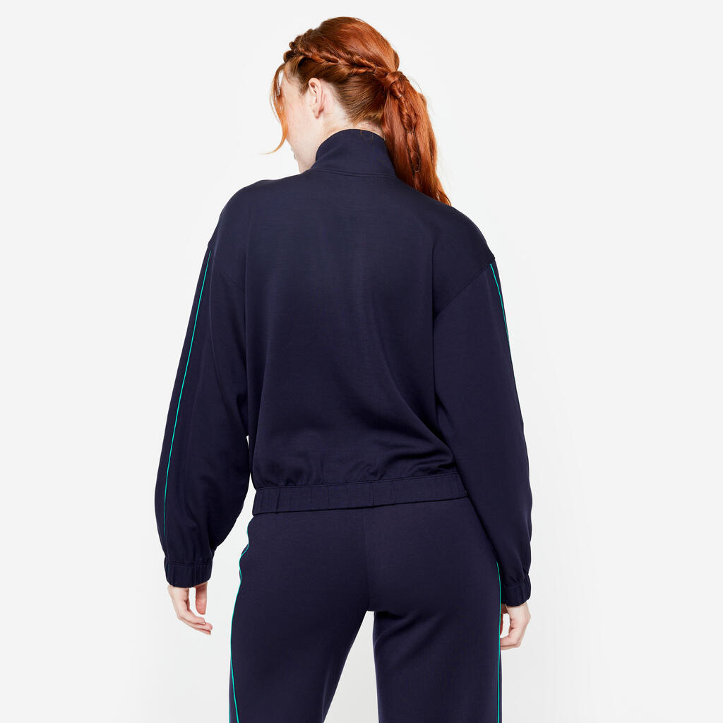 Short Jacket Heritage - Navy & Green Piping
