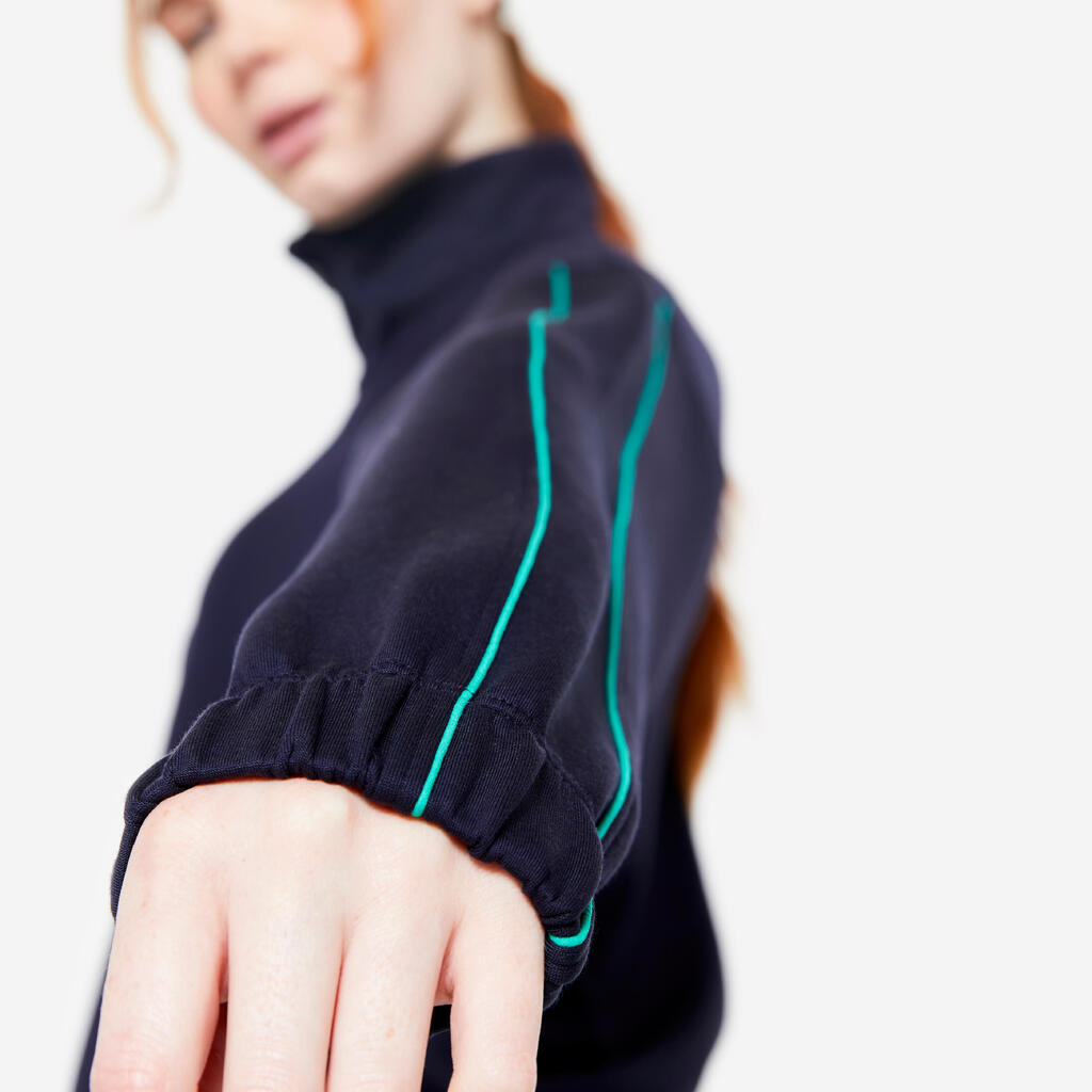 Short Jacket Heritage - Navy & Green Piping