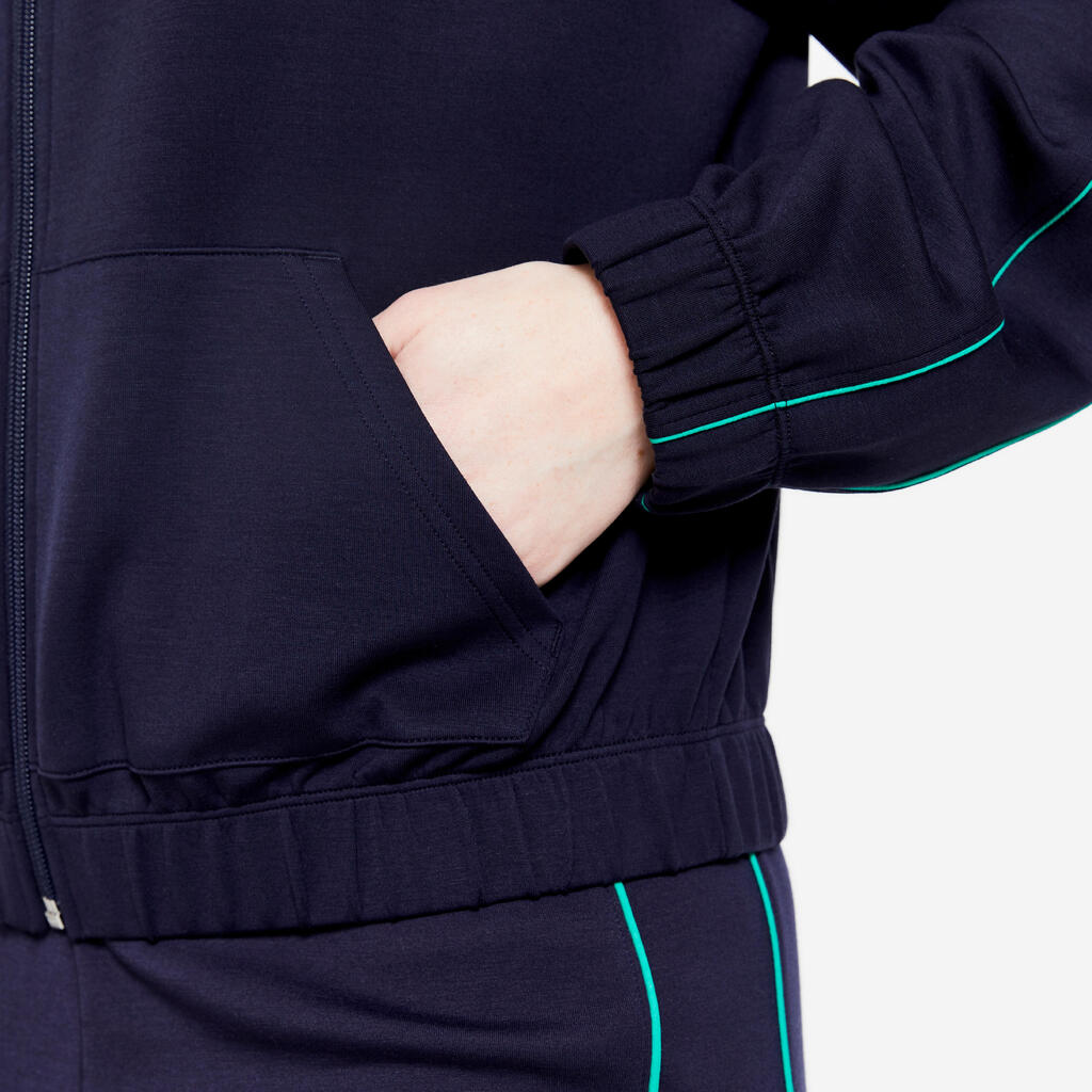 Short Jacket Heritage - Navy & Green Piping