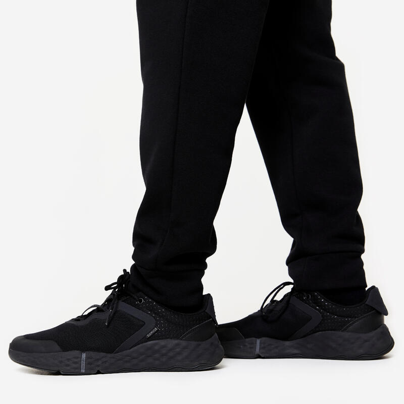 Jogginghose Herren warm - 100 schwarz 