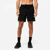 Short court Fitness Homme - 100 Noir