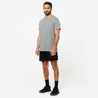 T-shirt Fitness Homme - 100 Sportee Gris