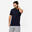T-Shirt Slim de Fitness Homem 500 Azul Escuro