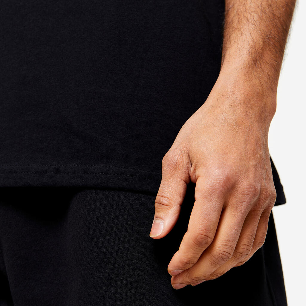 Débardeur de fitness extensible homme, vert kaki