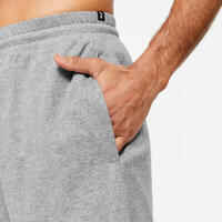 Men's Fitness Shorts 500 Essentials - Grey