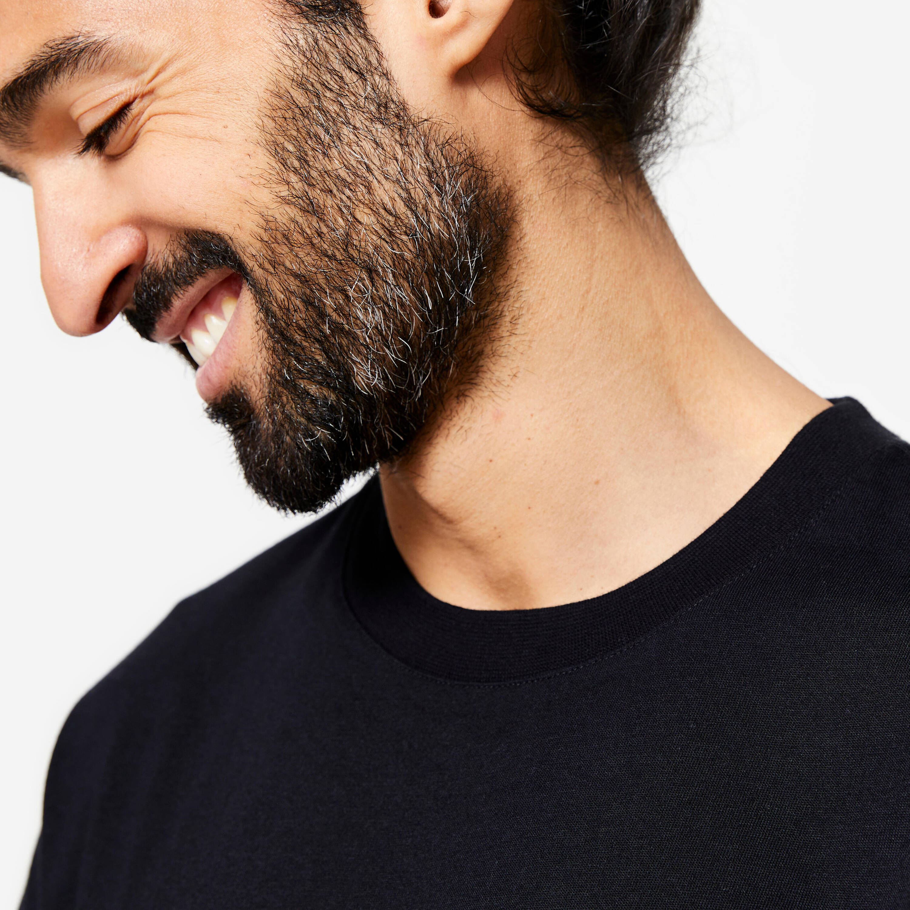 Men's Loose-Fit Fitness T-Shirt 520 - Black -  4