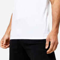 Men's Fitness T-Shirt 100 Sportee - White