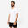 Camiseta Fitness 100 Sportee Hombre Blanco