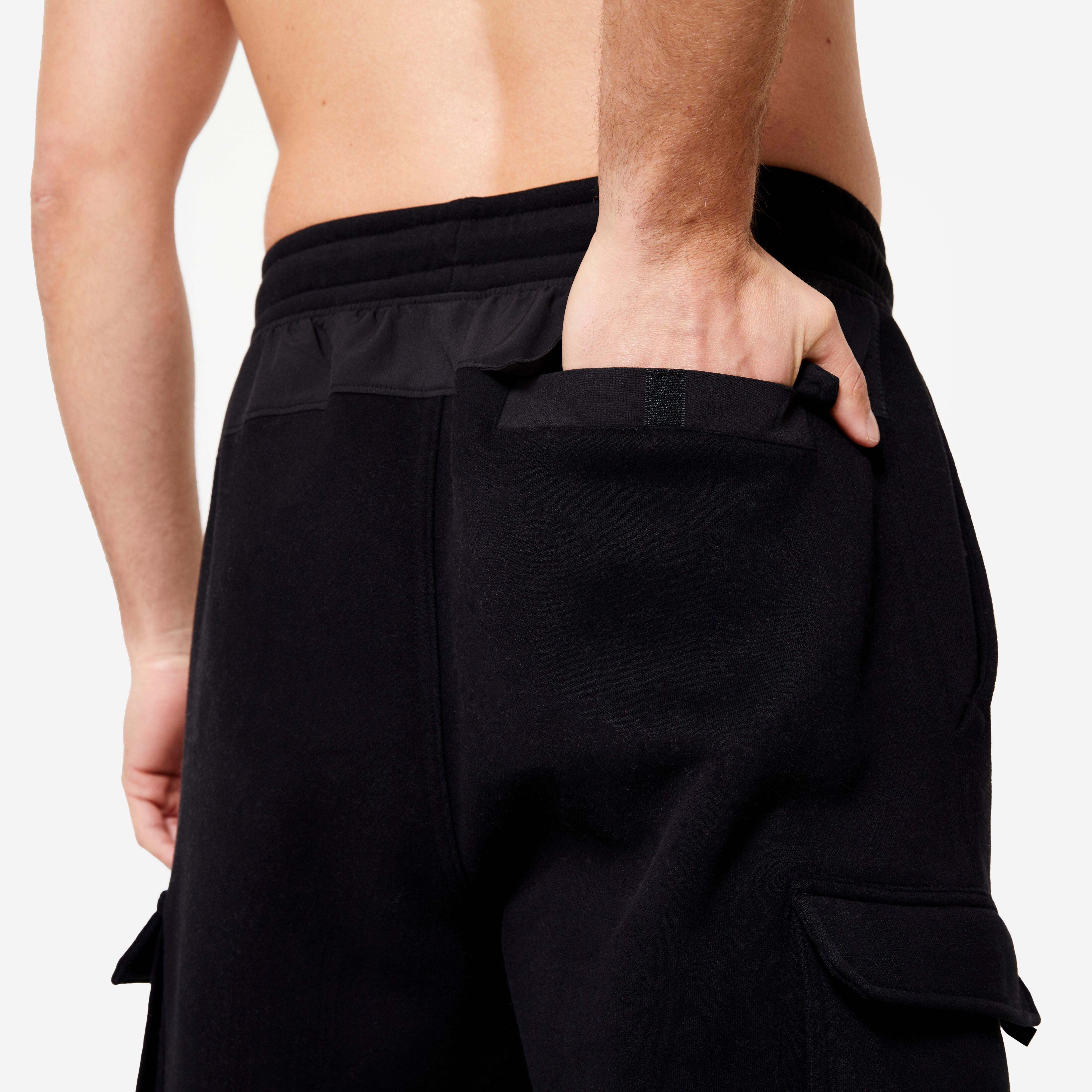 Men's fitness jogging pants - 520 Black