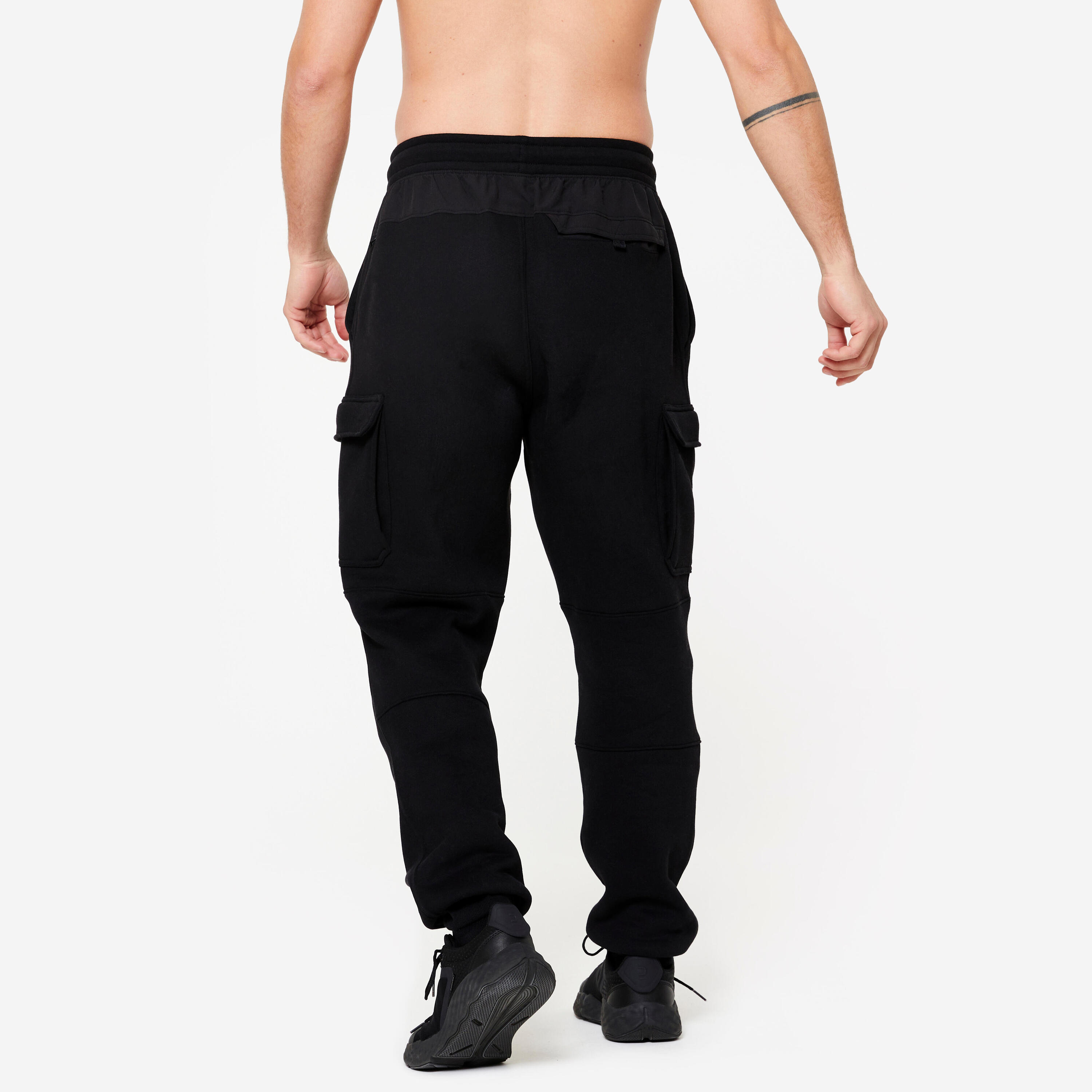 Pantalon de sport en coton ouaté homme 4/12