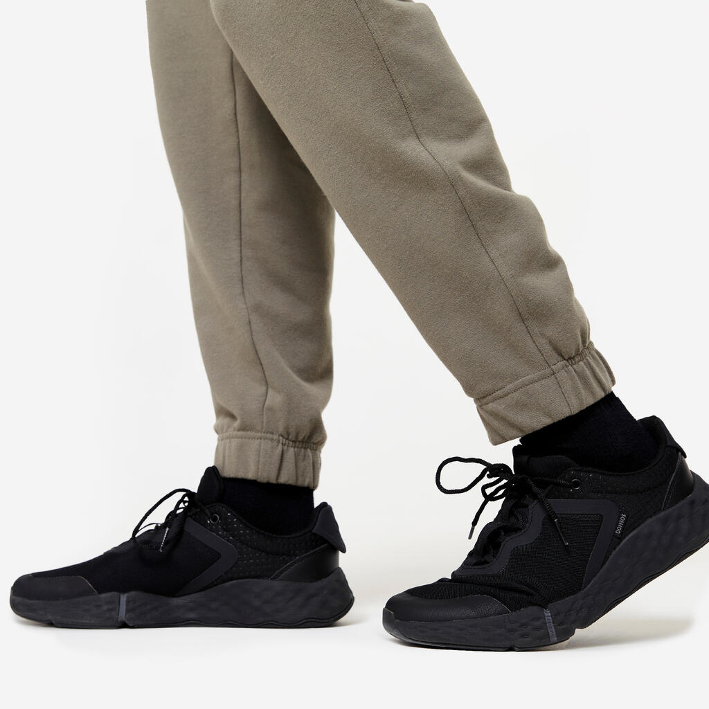 Men's Regular Fitness Jogging Bottoms - Beige
