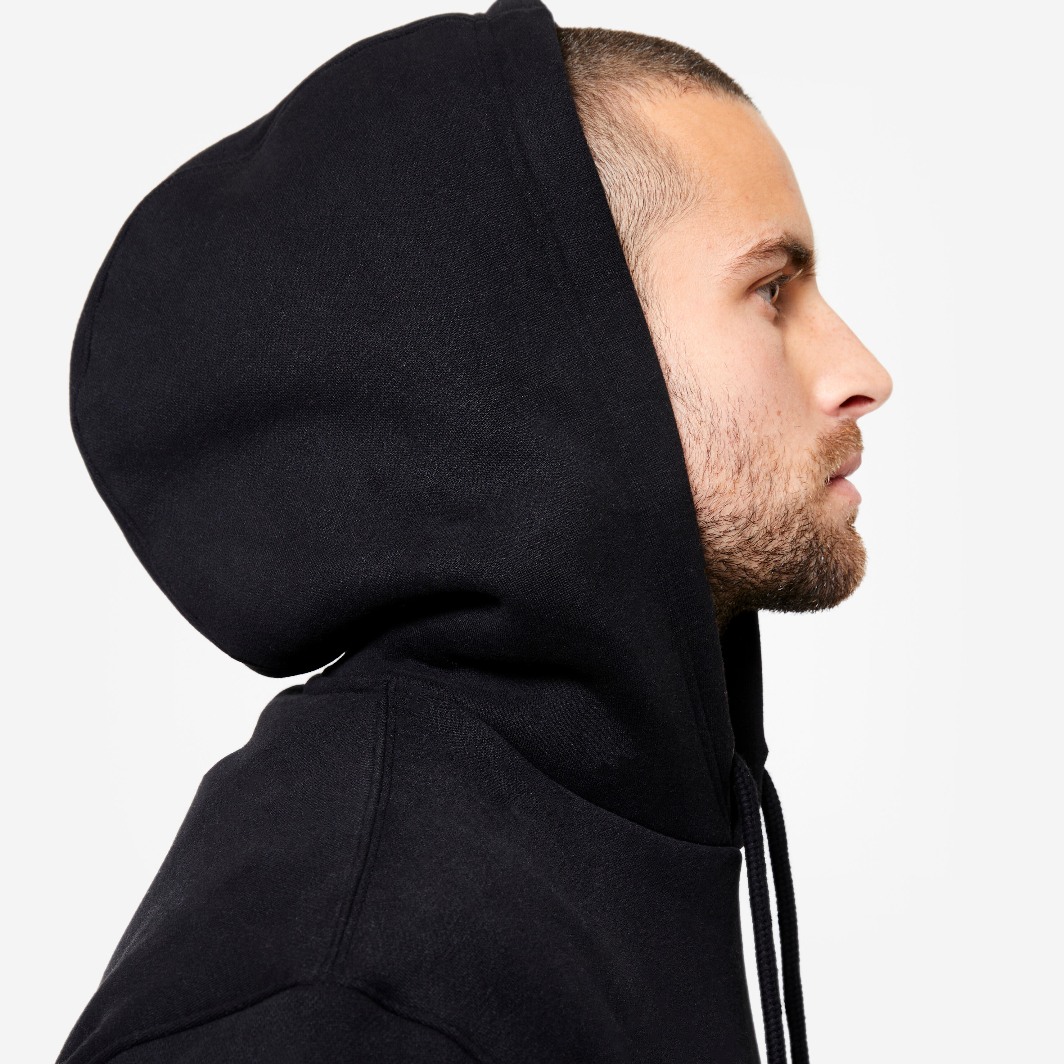 Chandail à capuchon en coton ouaté homme – 520 - DOMYOS