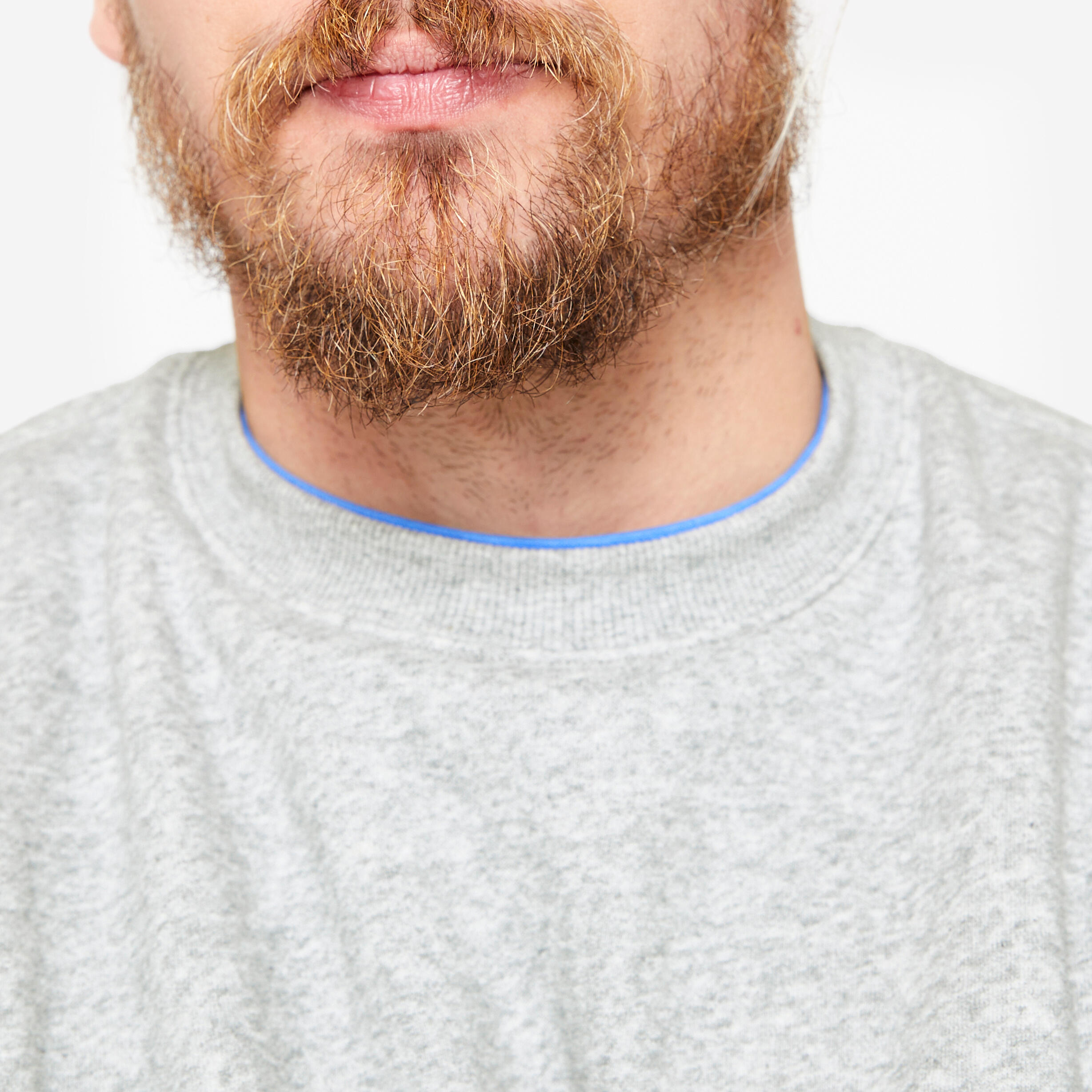 Men's Warm Brushed Fleece Sweatshirt - Grey