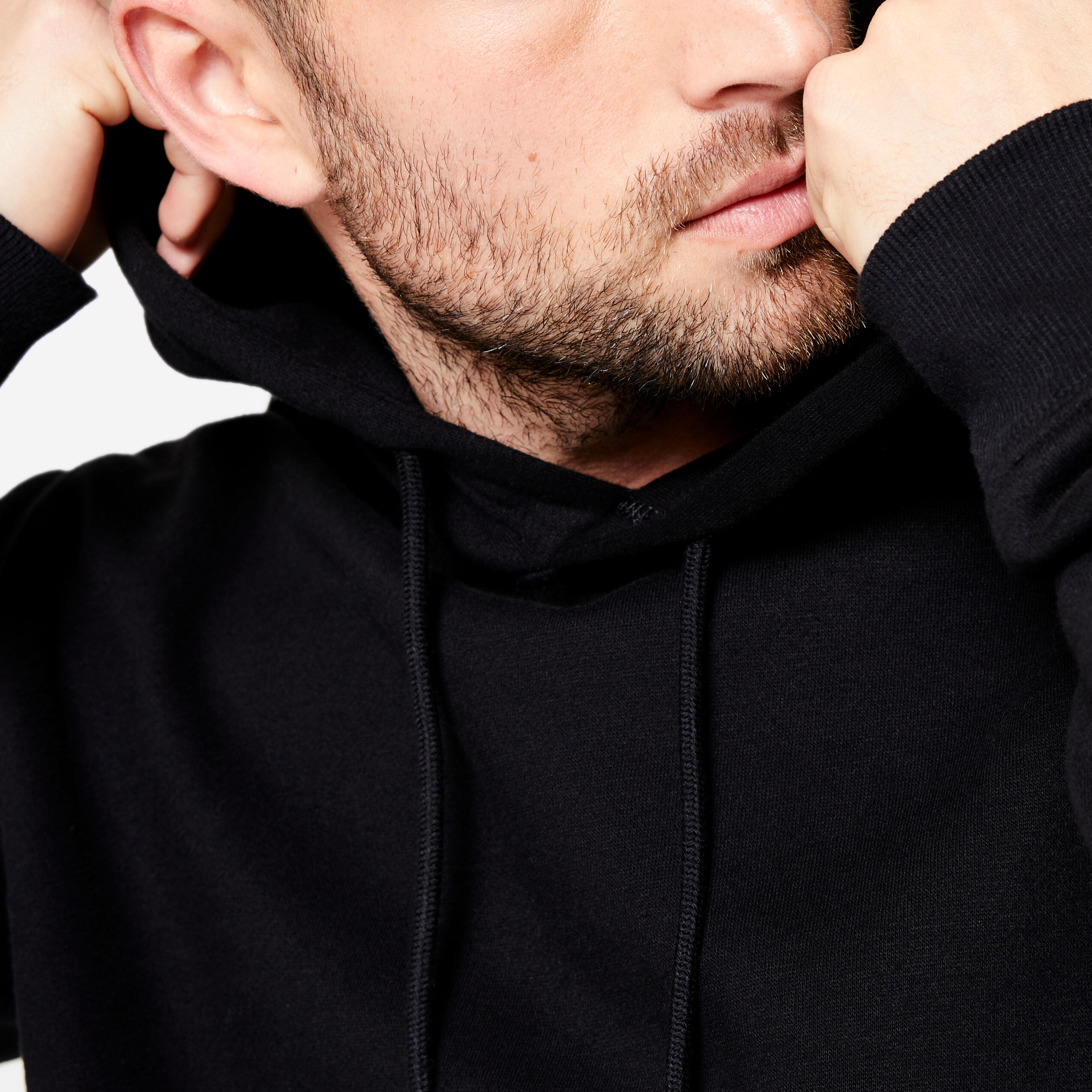 Men’s Brushed Fleece Hoodie - DOMYOS