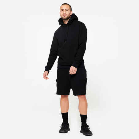 Men's Warm Fleece Sweatshirt - Black