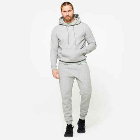 Men's Warm Fleece Sweatshirt - Grey