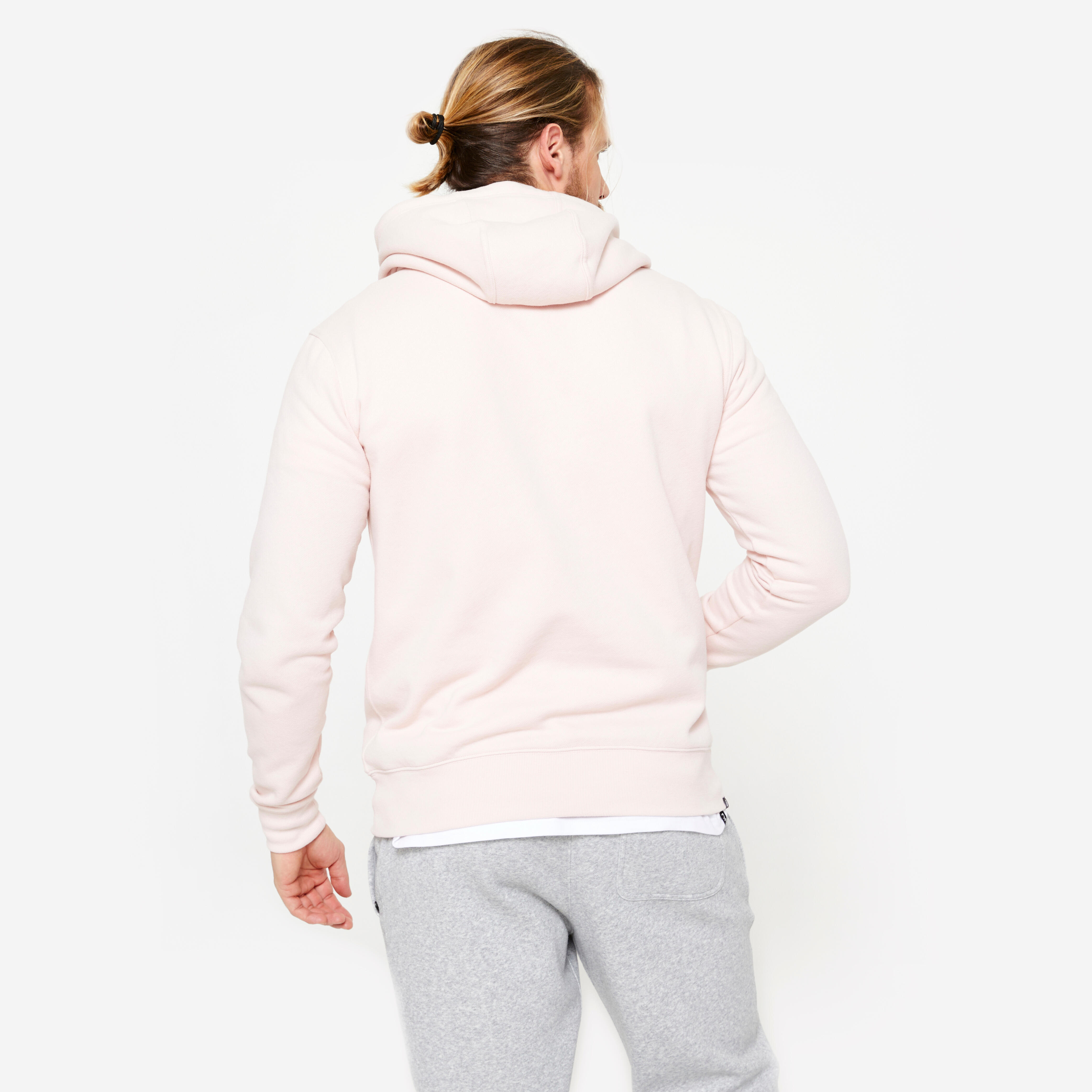 Men’s Brushed Fleece Hoodie – 500 - DOMYOS