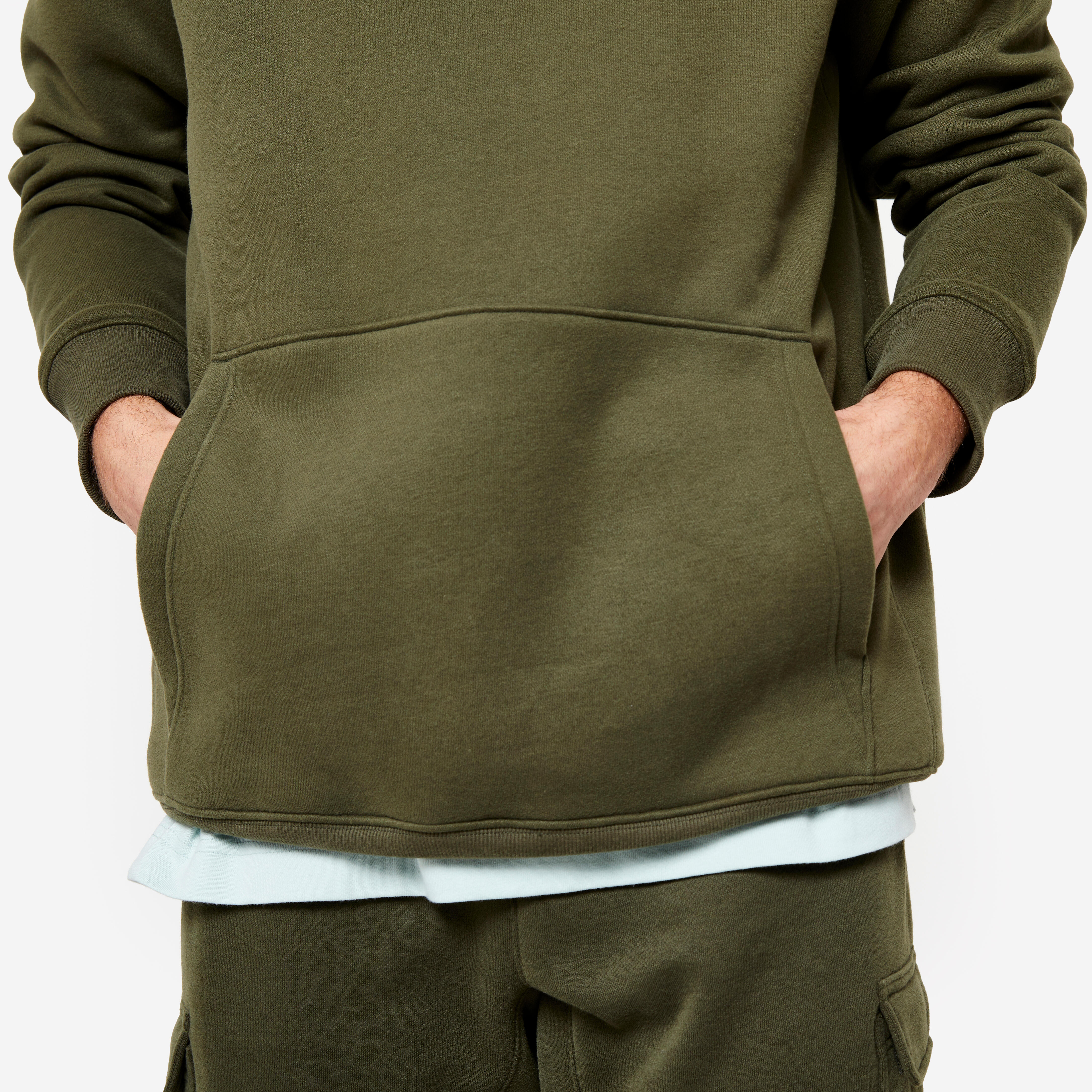 Chandail à capuchon en coton ouaté homme – 520 - DOMYOS