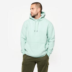 Sudadera Hombre Verde Celadón Capucha