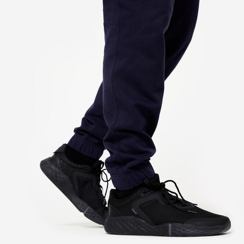 Pantalon jogging chaud homme, bleu marine